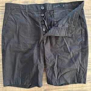 All Saints Men's Black Shorts